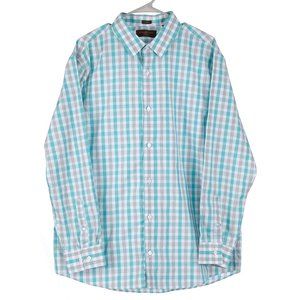 Fairlane & Sons Wrinkle Free Button Up Men's XL Short